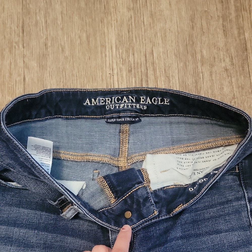 American Eagle Outfitters Skinny Jeans - Dark Blue